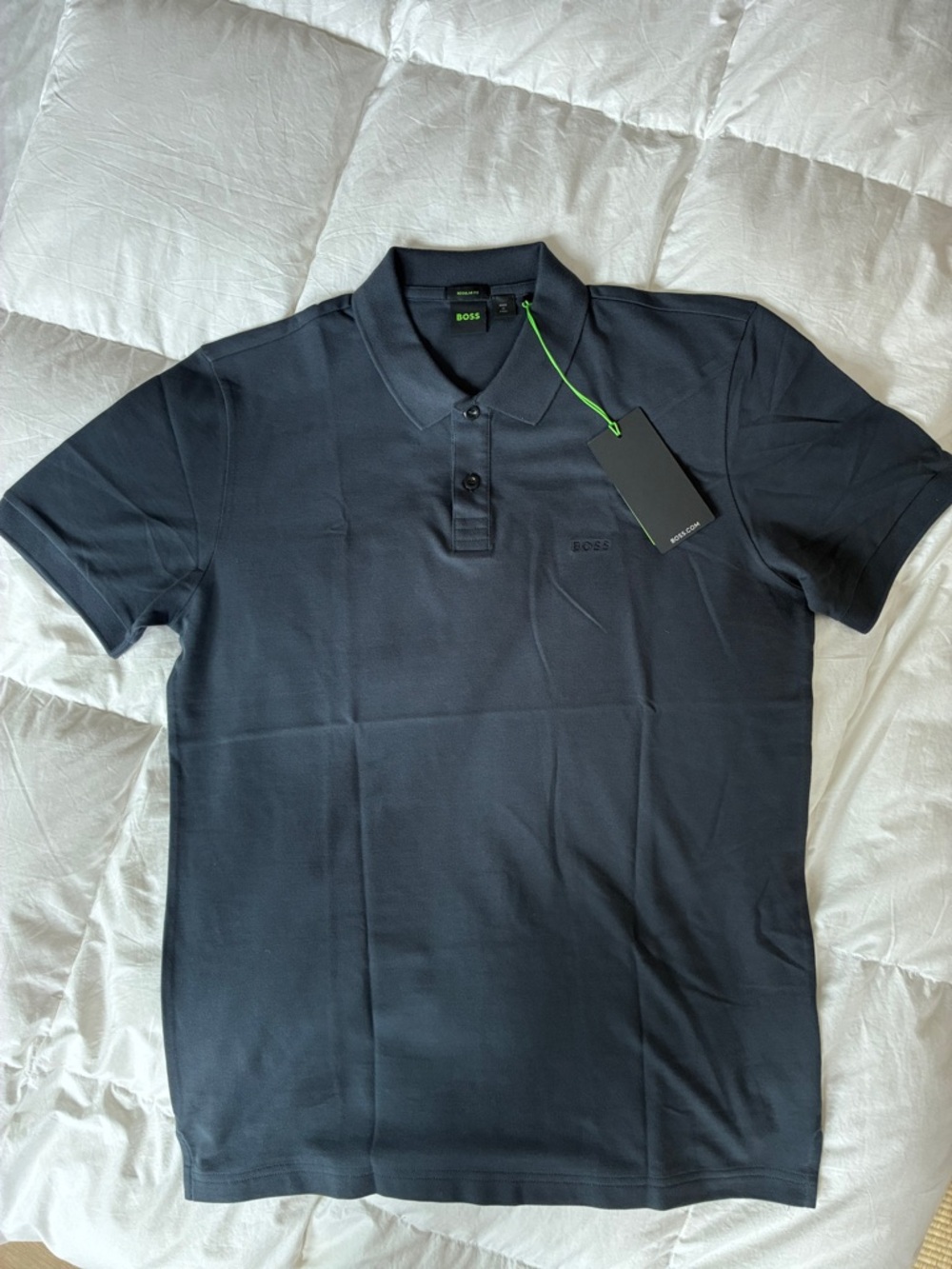 Boss  Polo , Navy Blue